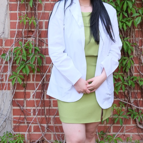 Dynamite Sleeveless Mini Dress Green - Picture 5 of 5